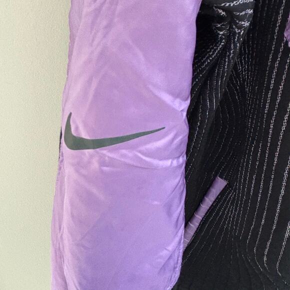 Nike Women's City Ready 1/4-Zip Training Jacket Violet and Black Athletic XS - Picture 6 of 12